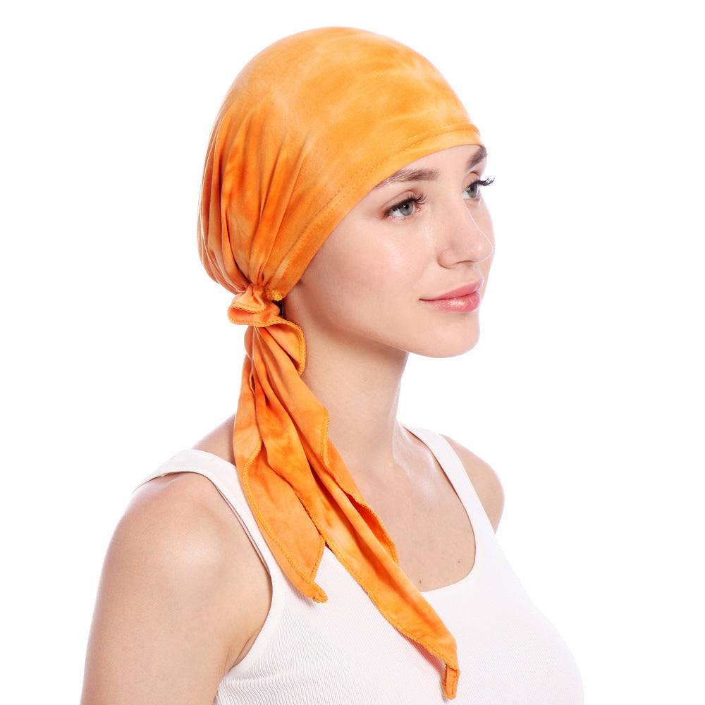Arc Pattern Cotton Muslim Cap - Reversible Design