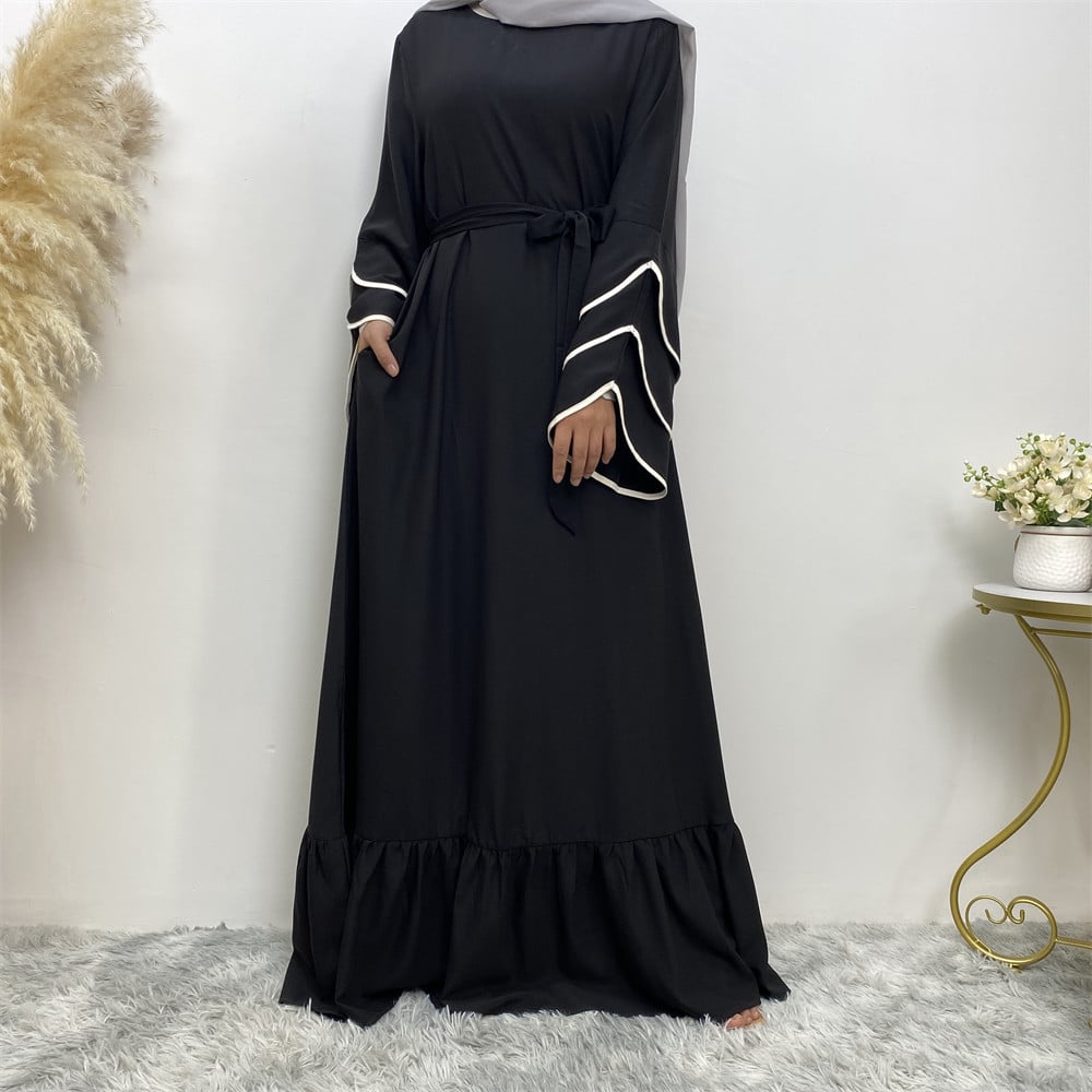 Muslim Fashion Dress for Women at Hem