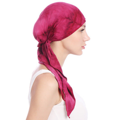 Arc Pattern Cotton Muslim Cap - Reversible Design