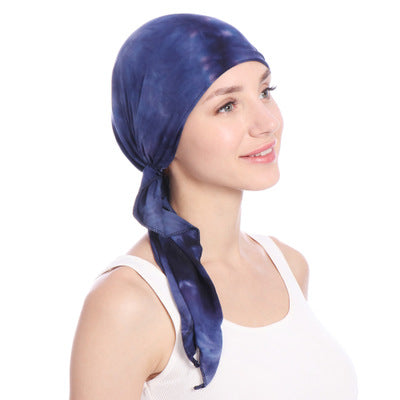 Arc Pattern Cotton Muslim Cap - Reversible Design