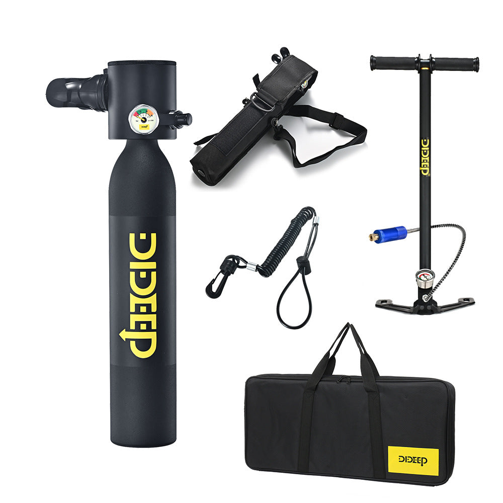 DIDEEP 0.5L Mini Oxygen Tank for Underwater Breathing
