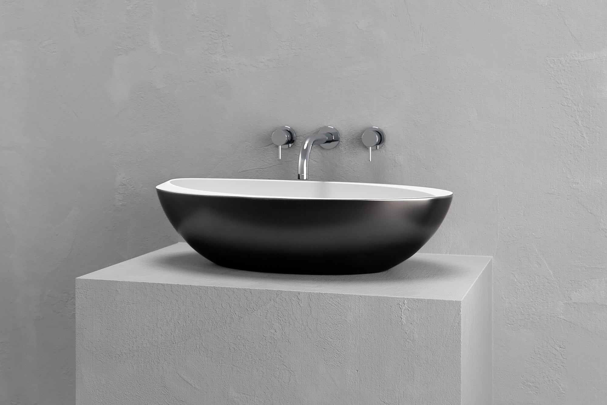Half Ovoid Luxury Vessel Sink