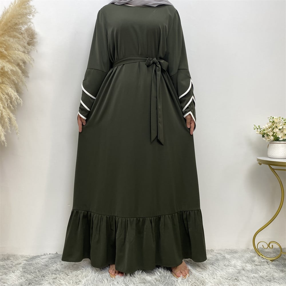 Muslim Fashion Dress for Women at Hem
