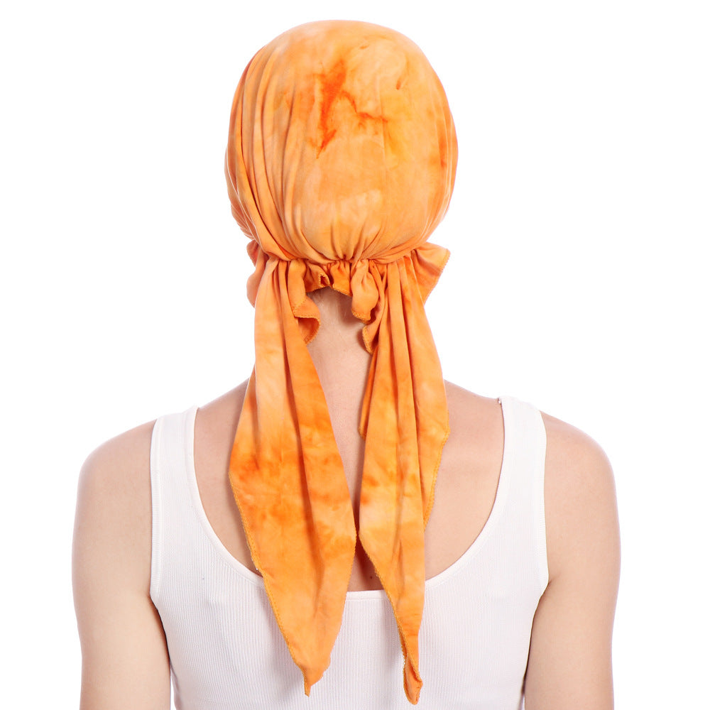 Arc Pattern Cotton Muslim Cap - Reversible Design
