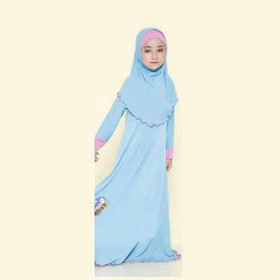 Muslim Girls' Outfit - Islamic Dress Set