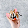 Silicone Earphone Case for Cartoon Tom and Jerry AirPods